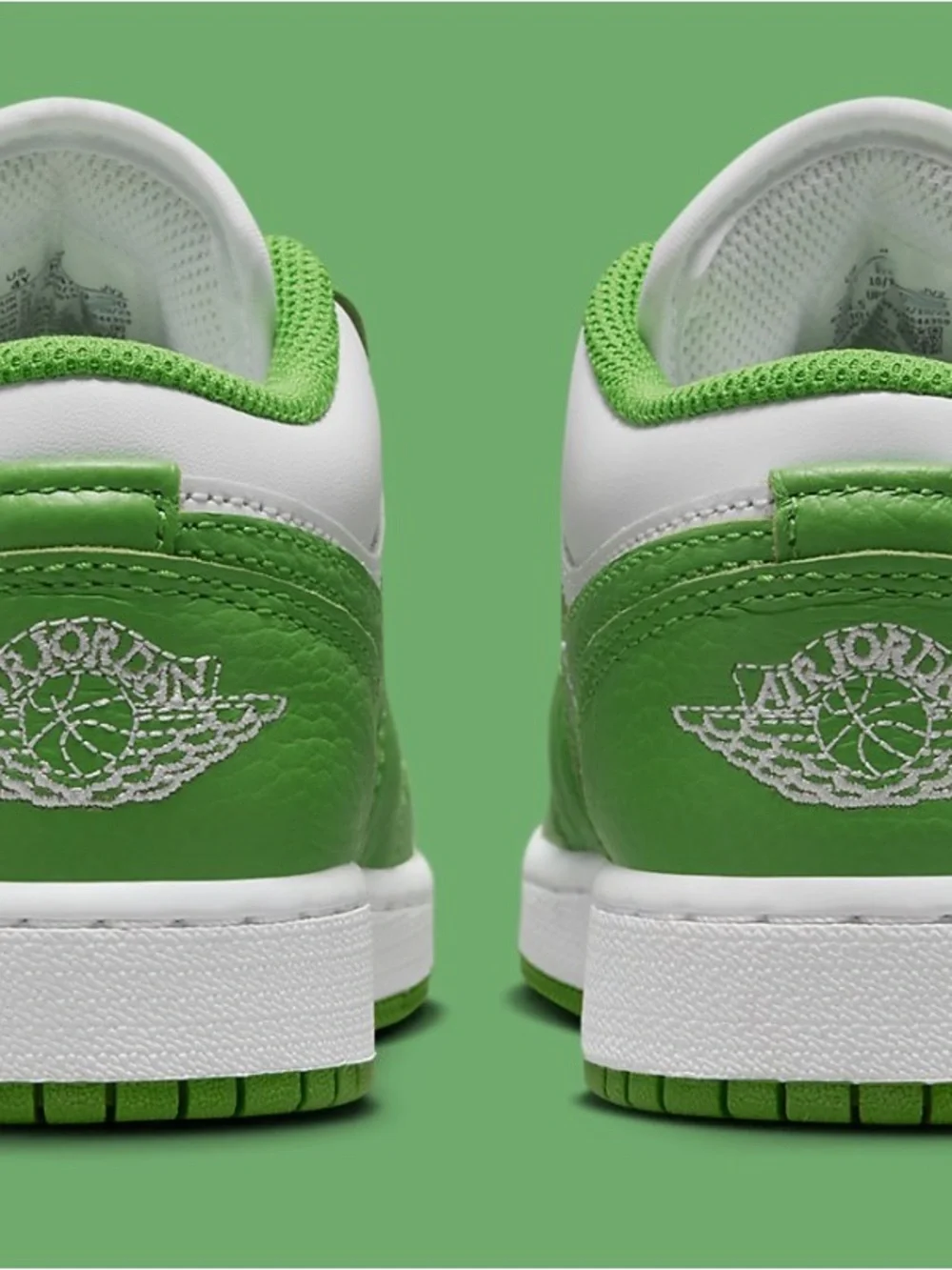 Air Jordan 1 Low SE - White/Chlorophyll -Lightening